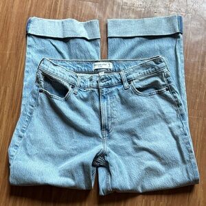 Abercrombie & Fitch Light Blue Boyfriend Jeans